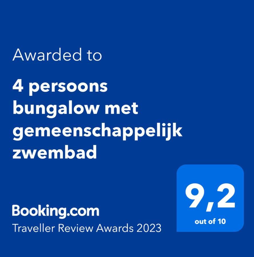 4 Persoons Bungalow Met Gemeenschappelijk Zwembad Teulada Eksteriør billede